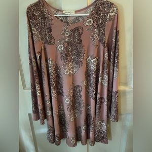 Soft long sleeved dress